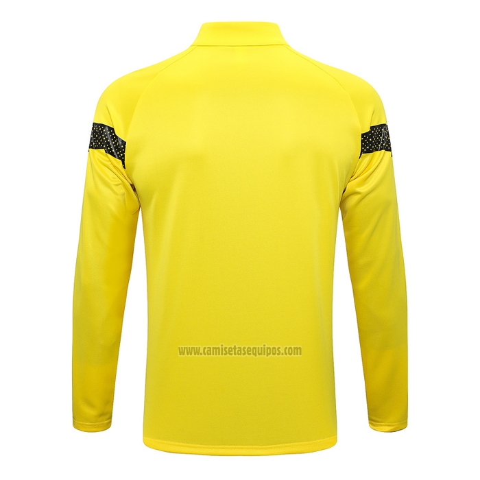 Chaqueta del Borussia Dortmund 2022-2023 Amarillo y Negro